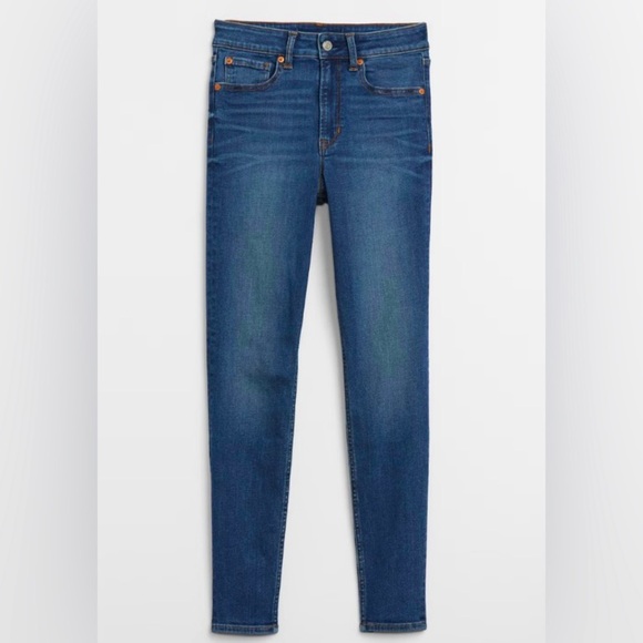 NWOT, GAP, High Rise Universal Legging Jeans, Size 2/26, Blue - Picture 3 of 9